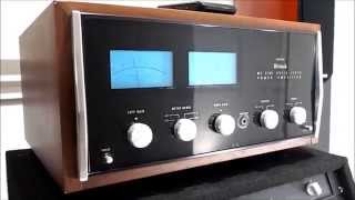 Video thumbnail for McIntosh MC2105 パワーアンプ ~POP~ by 39mindaudio