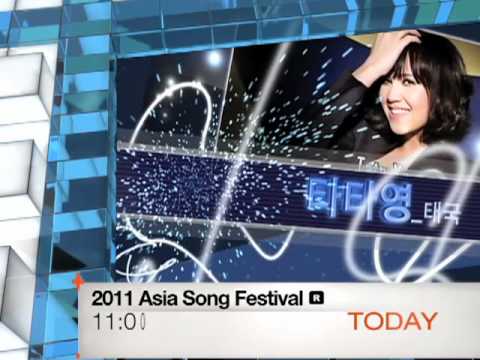 [Today 11/22] 2011 Asia Song Festival [R]