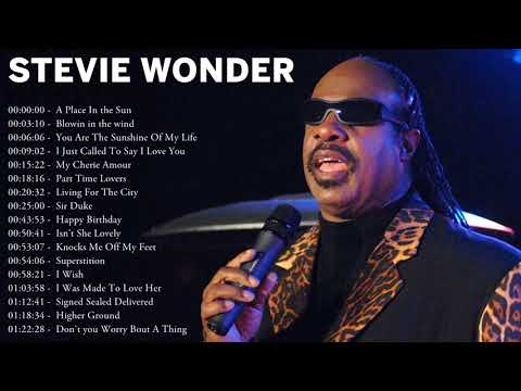 The Best Songs Of Stevie Wonder  Playlist 2022 - Stevie Wonder Greatest Hits Full Album