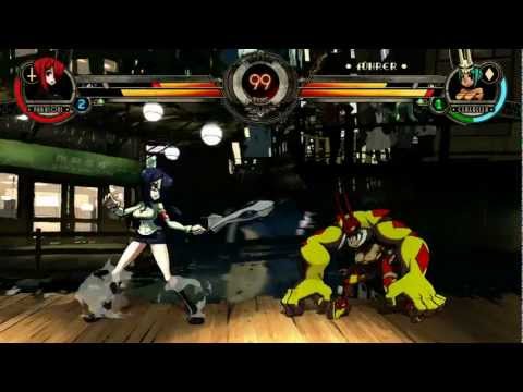 skullgirls xbox 360 gameplay