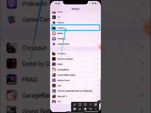 how to enable camera guidelines in realme 7 8