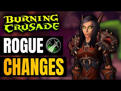 Amazing Rogue Changes and New Talents in TBC Classic Anniversary