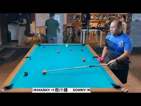 MARKY(+1) 4.0 VS SONNY 4.5 | Race to 7 - 10 Ball.