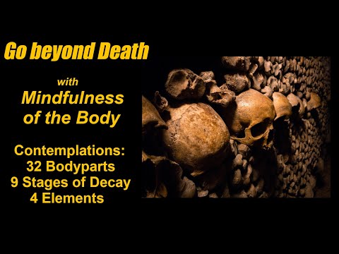 Mindfulness of the Body: 32 Bodyparts, 9 Cemetery Contemplations, 4 Elements | Asubha | Aniccā
