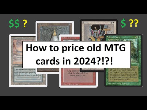 How to price all those expensive old MTG cards!