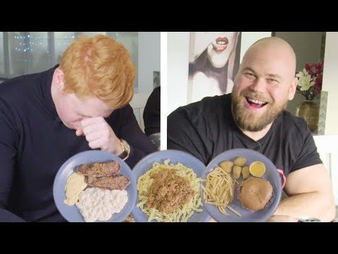 Försöker äta som Sveriges starkaste man på en dag