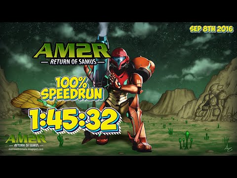 100% Speedrun [1:45:32] | Another Metroid II Remake (AM2R)