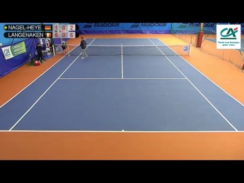 NAGEL-HEYER Karl (GER) VS LANGENAKEN Louis-Lou (BEL) - Tennis Club Auray - Auray 1