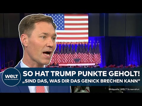 US-WAHL 2024: "Sind das, was dir das Genick brechen kann!" Trump punktet mit einfachen Mitteln