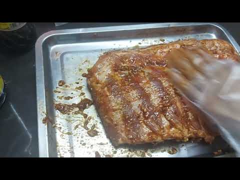 Sườn  nướng BBQ ,sườn tảng nướng ,cách làm sườn non nướng BBQ ngon