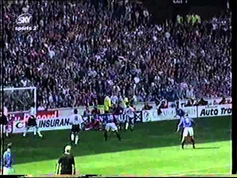 Trevor Steven Goal vs Raith Rovers SPL 10th August 1996