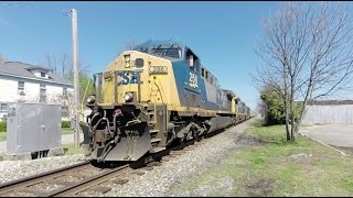 preview picture of video 'CSX Commonwealth Edison Coal Train'