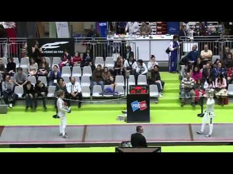 20101112 ws individual Paris 16 3 Martin Portugues Lucia ESP 13 vs Bianco Ilaria ITA 15 sd No