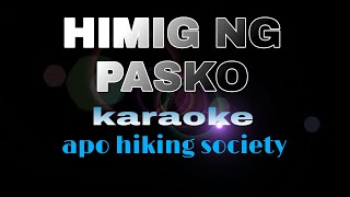 HIMIG NG PASKO apo hiking society karaoke