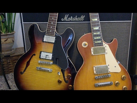 Gibson ES 335 vs Gibson Les Paul