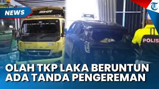 Terungkap Hasil Olah TKP Kecelakaan 7 Kendaraan di Tol Jagorawi, Truk Sempat Berusaha Mengerem