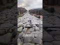 Pompeii's drainage system #history #pompeii #romanempire
