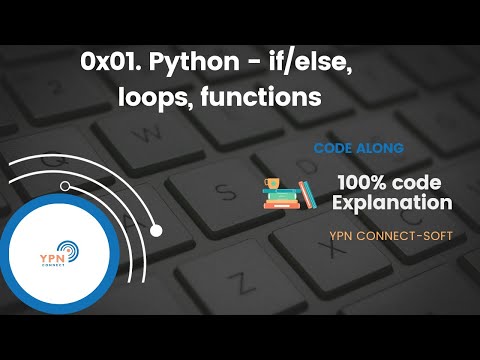 0x01. Python - ifelse, loops, functions