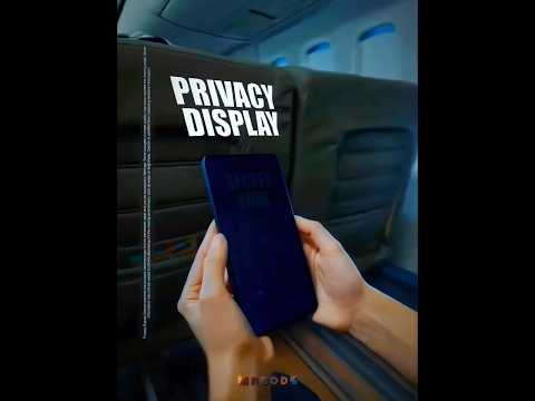 This Samsung Privacy Display Blocks Everyone! 🤫✈️