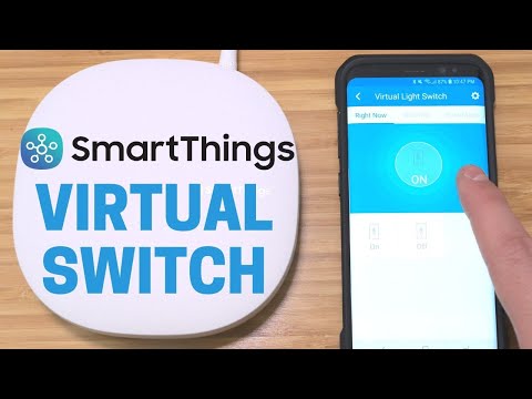SmartThings Hack: Virtual Switch for any IFTTT Device Video