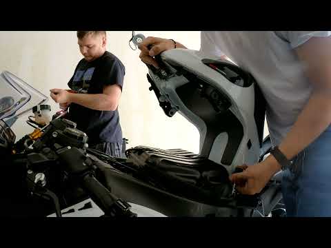 BMC Race Air Filter Install on 2021 Kawasaki Ninja ZX-6R