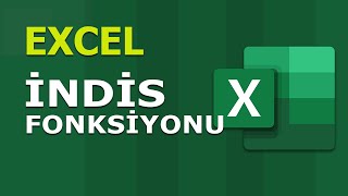İNDİS (INDEX) Fonksiyonu | Excel Dersleri