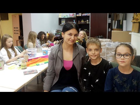 Zajęcia plastyczne w Centrum Kultury i Promocji w Brzeźnicy