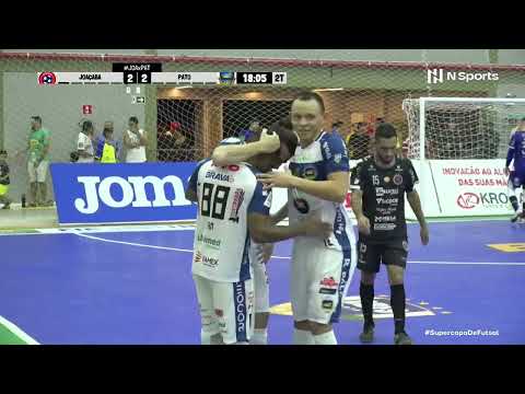 PATO FUTSAL 2 X 2 JOAÇABA - GOLS E MELHORES MOMENTOS - SUPERCOPA DE FUTSAL 2023
