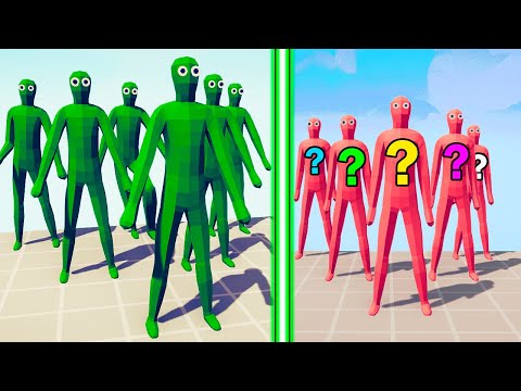 RANDOM TEAM vs ZOMBIE TEAM | TABS - Totally Accurate Battle Simulator