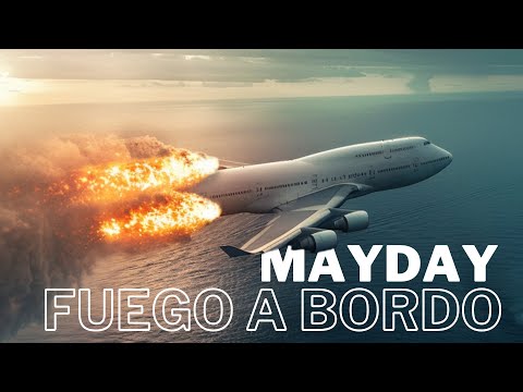 Incendio en Pleno Vuelo: 5 Impactantes Vuelos que acabaron en Llamas | Mayday, fuego a Bordo