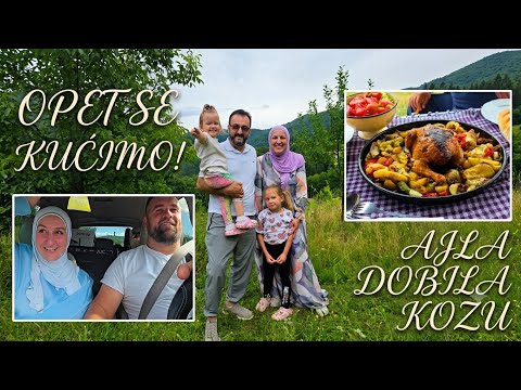Kupili smo stvari za vikendicu | Domaći ručak | Došli prijatelji 🩷