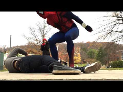 The "Stunning Spider-Man" stops a Thief!