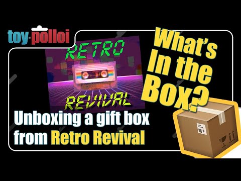 Unboxing a gift box from Si @ Retro Revival - Toy Polloi
