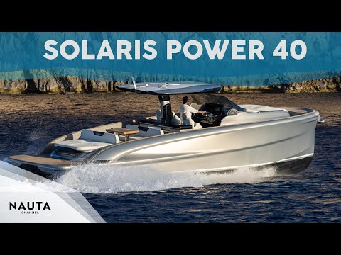Solaris Power - 40 Open - walkaround yacht tour esterni e cabine