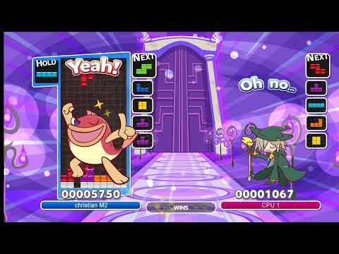 Puyo Puyo Tetris PC Alternate Suketoudara VS Alternate Lemres Versus Mode