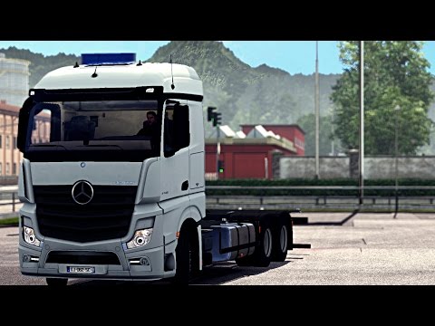 Euro Truck Simulator 2/Mercedes Mp4/Strasbourg-Dijon/Logitech G27