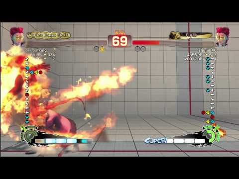 SSF4 AE 2012 Wolfkrone (Viper) Vs shinji840 (Viper)
