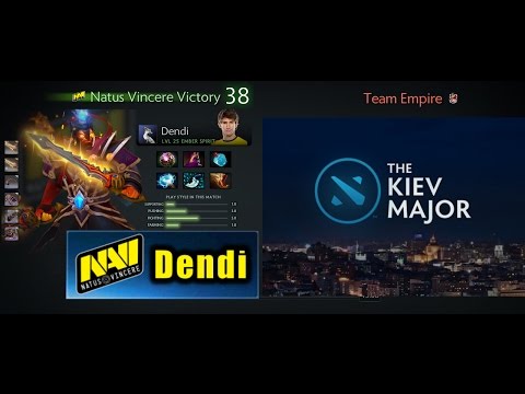 Dota 2 KIEV Major 2017 | CIS Playoff | Navi.Dendi - EmberSprit
