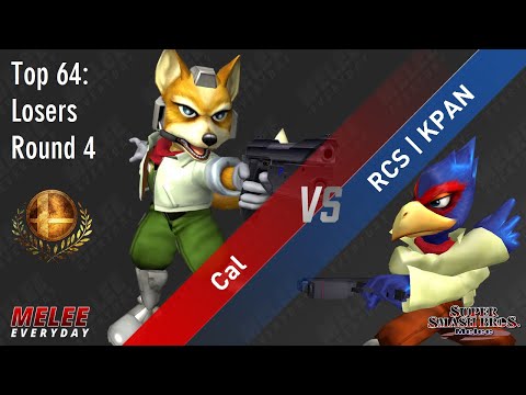 Aegis - Cal (Fox) vs. RCS | KPAN (Falco) - SSBM - Top 64 - Losers R4 - Best of 3