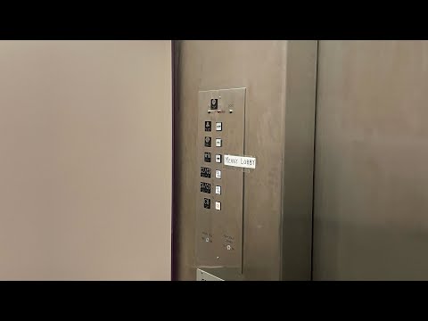 Awesome motors! Montgomery square button traction elevators | Meany hall UW | Seattle, Wa