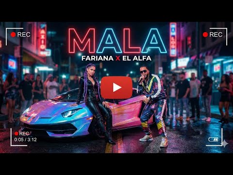 El Alfa ft. Fariana  - Mala (Official Music)
