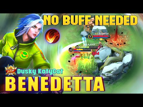 Benedetta No Buff Needed! Top 2 Global Benedetta by LAJKKK ~ MLBB