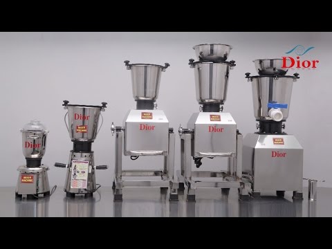 How to set up blending machines