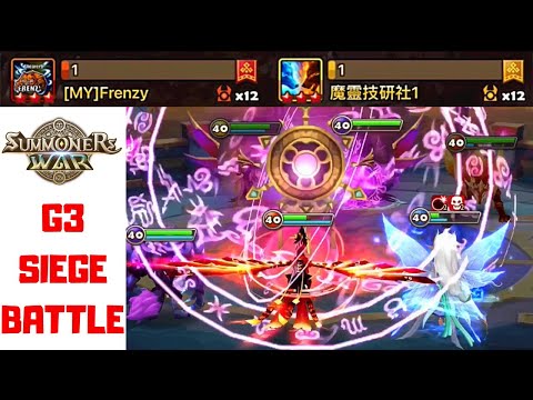 This Guild Has INSANE AMOUNT of META LD Nat 5’s! - High G3 Siege - GOAT v [MY]Frenzy v 魔靈技研社1