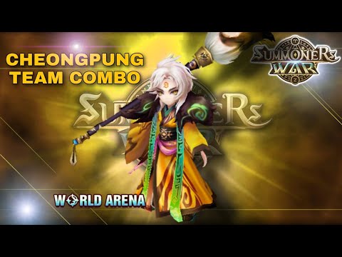 Cheongpung Team Combo in World Arena Ep. 3 - Summoners War