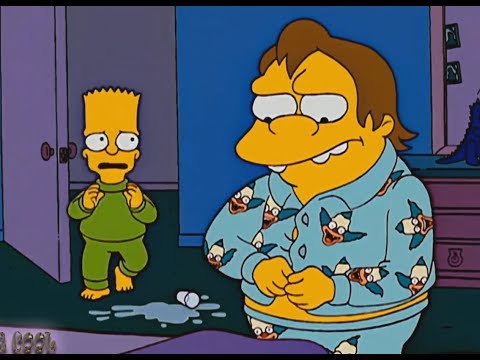 The Simpson  -Nelson Became Brother In The House With Bart And The Aftermath