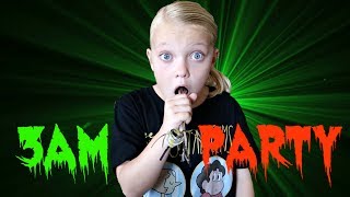 DON'T PARTY AT NIGHT! | HAUNTED PARTY! (SKIT)