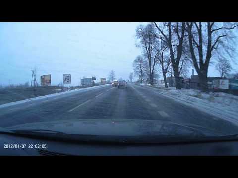 25 01 2014 godz 16 00 idiota na drodze Astra rej. LPU