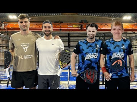 Highlights Alex Loughlan & Andreas Boers vs Mads Elholm & Mathias Nielsen, DPF500 PadelBoxen