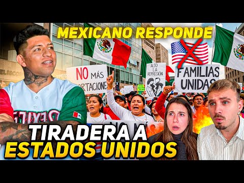 Mexican responds and defends his homeland 🇲🇽 Shoots the United States 🔥 **reaction to Sieck**